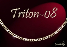 Triton 08 - řetízek zlacený